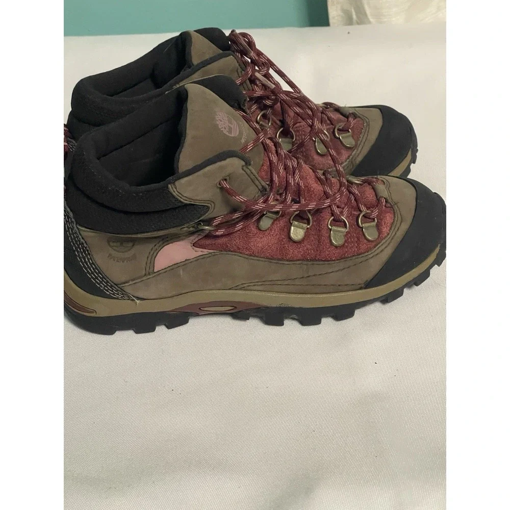 Brand New Timberland Kids Patuckaway Brown‎ Waterproof Boot Size 3 Bin4